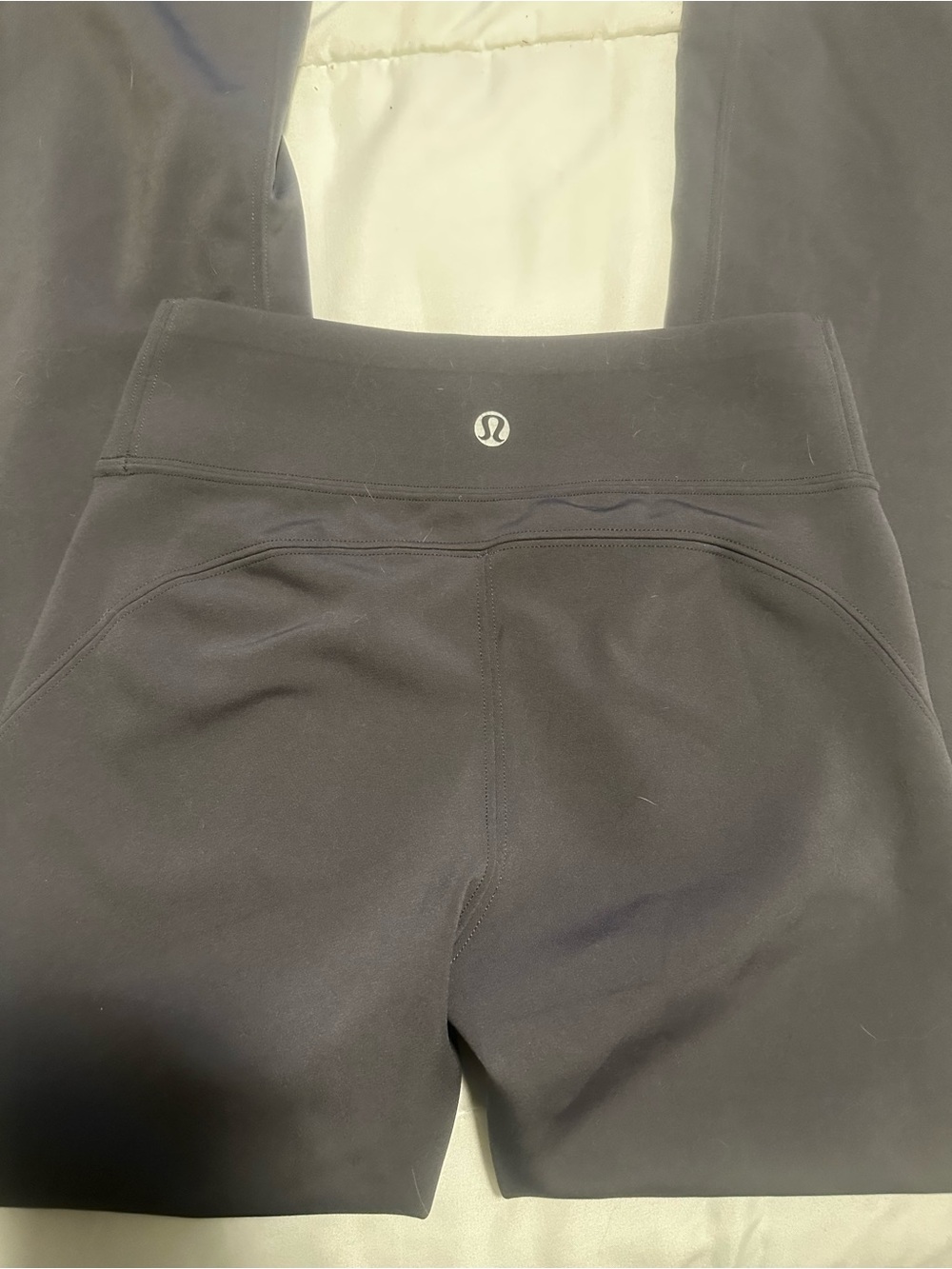 Lululemon Black High-Rise Leggings with Logo